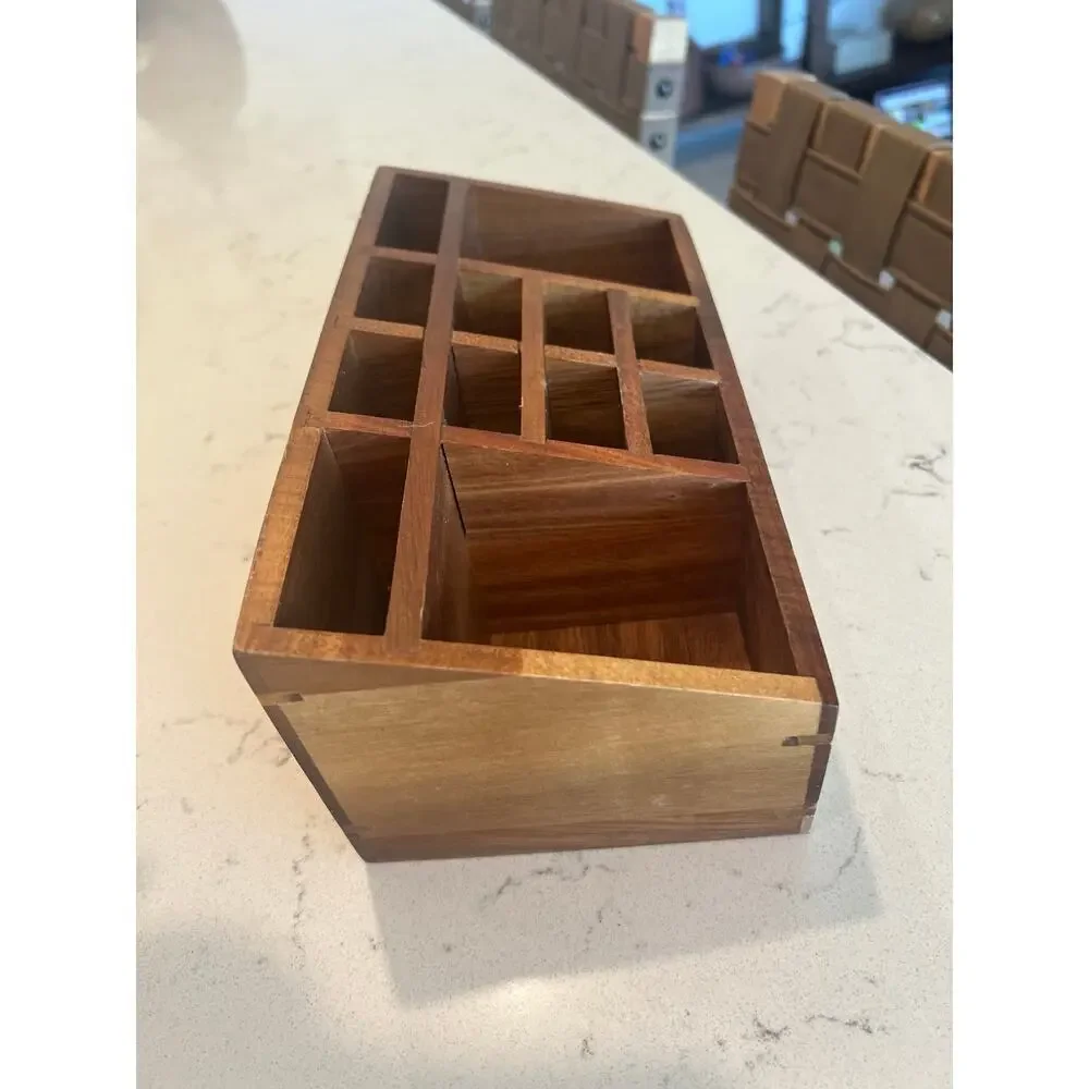 Wooden makeup Storage